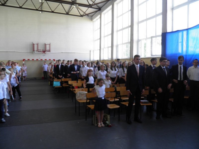 Uroczyste zakończenie roku szkolnego 2015/16